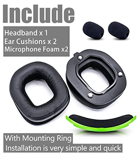 A50 GEN 3 Mod Kit Ear Pads Replacement for Astro A50 GEN 3 Headset - Notice: EARPADS Need to BE Removed When Using The Headphone Base (Not Compatible with A50 Gen 4)