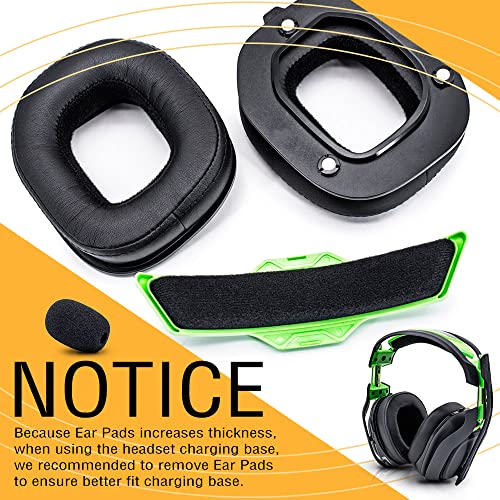 A50 GEN 3 Mod Kit Ear Pads Replacement for Astro A50 GEN 3 Headset - Notice: EARPADS Need to BE Removed When Using The Headphone Base (Not Compatible with A50 Gen 4)