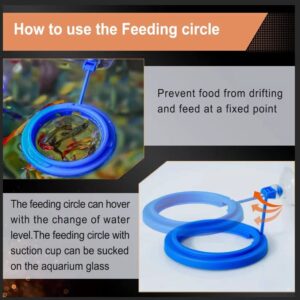 Shrimp Feeding Tube with Feeding Bowl and Dish，Shrimp Feeding Dish with Suction Cup，Tube Cleaning Brush，Shrimp Feeder with Bulb，Feeding Ring，Aquarium Feeding clamp,Aquarium net