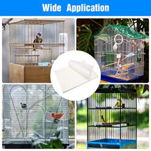 Bird Cage Liners 17×12 Inches, Color You Bird Cage Paper Liners Non-Woven Parakeet Cage Liners 100 Sheets Precut Bird Cage Paper Absorbent Bird Cage Liners for Large Bird Cage