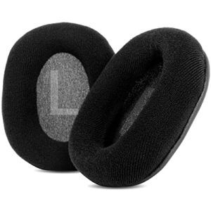 taizichangqin ear pads ear cushions earpads replacement compatible with ausdom anc8 anc 8 headphone (velour)