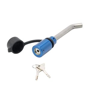 hyper hitches receiver hitch lock pin, fits 2-inch or 2 1/2-inch receivers, made in the usa, (blue)