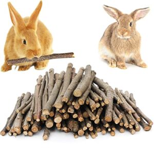 youngever 300g apple sticks, treat food, pet chew toys for rabbits, chinchillas, guinea pigs, hamsters