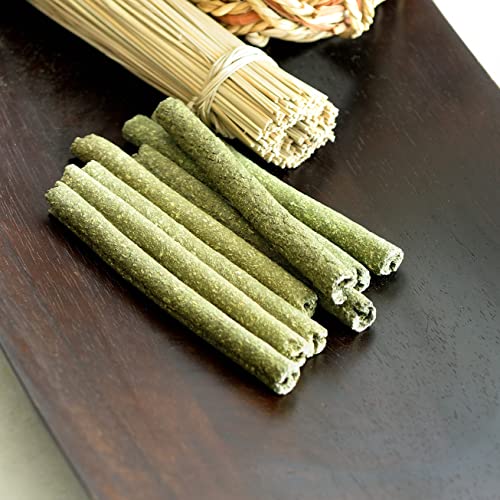 Youngever 315g Timothy Hay Sticks, Timothy Grass Molar Stick Chew Toys for Rabbits, Chinchillas, Guinea Pigs, Hamsters