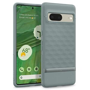 caseology parallax [military grade drop tested] designed for google pixel 7 case (2022) - sage green