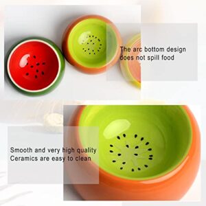 Hamster Bowls 3 Pack Dwarf Hamster Food Bowl Prevent Chewing Hamster Feeding Bowl Guinea Pig Hamster Water Rat Bowl Small Animal Food Dish for Syrian Rabbit Gerbil Chichilla Hedgehog Sugar Glider