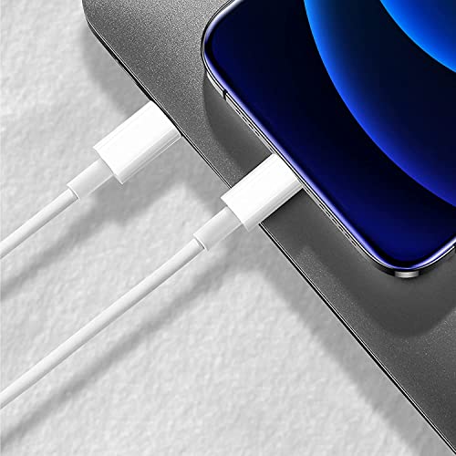 6Ft USB A to USB C Fast Charger Cable for iPad 10.9 inch (10th Gen) 2022, iPad Pro 12.9 Inch (3rd 4th 5th) Gen, 11 Inch (4th/3rd/2nd/1st) Gen, iPad Mini 6th iPad Air 4th Gen USB C to USB C Cable