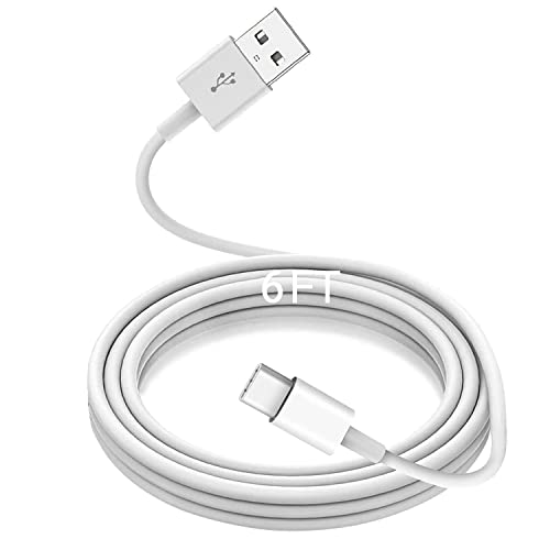 6Ft USB A to USB C Fast Charger Cable for iPad 10.9 inch (10th Gen) 2022, iPad Pro 12.9 Inch (3rd 4th 5th) Gen, 11 Inch (4th/3rd/2nd/1st) Gen, iPad Mini 6th iPad Air 4th Gen USB C to USB C Cable