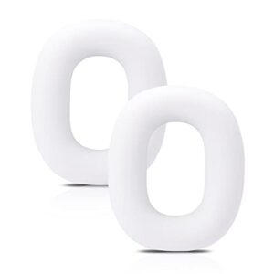 damex silicone earpads protector, compatible with airpods max ear pad (white)