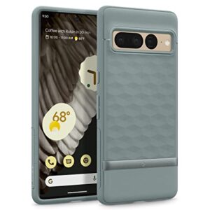 caseology parallax [military grade drop tested] designed for google pixel 7 pro case (2022) - sage green