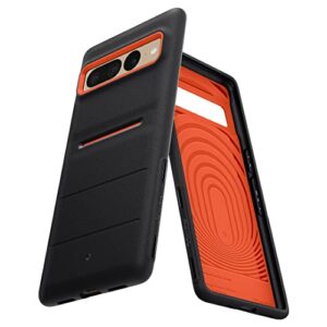 caseology athlex for google pixel 7 pro case, military grade drop tested case with integrated grip - active orange