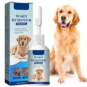 vifycim dog wart remover, natural dog skin tag remover, dog warts removal treatment rapidly eliminates skin tag & wart remover for dogs, no harm & pain-free(20ml), 0.68 fl oz (pack of 1)