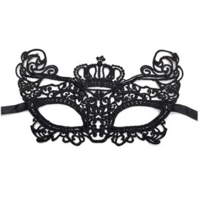 dnhcll women masquerade mask lace masks prom ball bar masquerade halloween costume party decor(crown style)