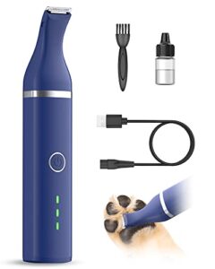 dog paw trimmer , 2-speed small dog clippers for face, ear, pet grooming tool for cats rabbits