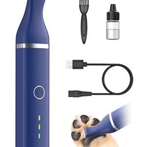 Dog Paw Trimmer , 2-Speed Small Dog Clippers for Face, Ear, Pet Grooming Tool for Cats Rabbits