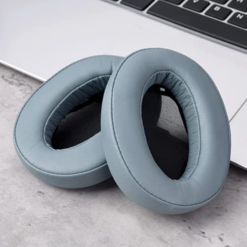 WH-H910N Ear Pads, Replacement Protein Leather Earpads Memory Foam Ear Cushions Repair Parts for Sony WH-H910N WH H910N Headphones - Blue