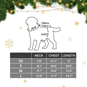 Christmas Dog Sweater for Small Dogs, Warm Winter Knitwear Puppy Pet Clothes