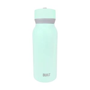 Built 32oz Cascade Bottle with Wide Mouth Straw Lid and Filter Mint