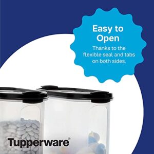 Tupperware Brand Modular Mates Super Oval Container Set - 5 Dry Food Storage Containers with Lids - Airtight, Dishwasher Safe & BPA Free