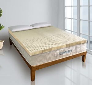 latex mattress topper (queen / 2 inch/firm)