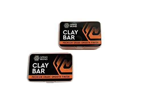Nano Bond 2 Pack 100g Premium Grade Clay bar kit for car wash auto Detailing Cleaning