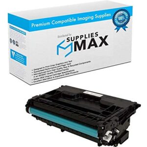 SuppliesMAX Compatible Replacement for HP LJ Enterprise M608/M609/M631/M632/M633/E60155/E62665 Series Jumbo Extra High Yield Toner Cartridge (50000 Page Yield) (NO. 37Y) (CF237YCJ)