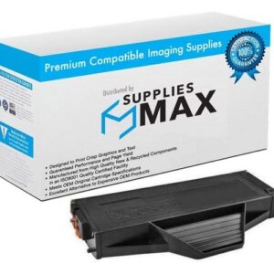 SuppliesMAX Compatible Replacement for Panasonic KX-MB1500/KX-MB1507/KX-MB1520/KX-MB1530 Black Toner Cartridge (2500 Page Yield) (KX-FAT407)