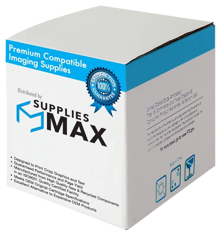 SuppliesMAX Compatible Replacement for Panasonic KX-MB1500/KX-MB1507/KX-MB1520/KX-MB1530 Black Toner Cartridge (2500 Page Yield) (KX-FAT407)