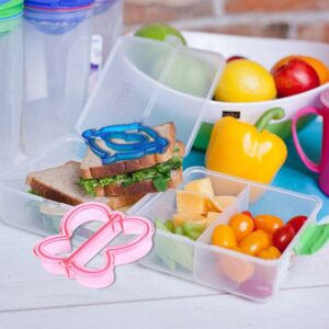 Sandwich Cutters for Kids Vegetable Fruit Fun Crust Cutters Shapes for Children Bento Box and Lunch Box of All Ages