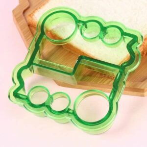 Sandwich Cutters for Kids Vegetable Fruit Fun Crust Cutters Shapes for Children Bento Box and Lunch Box of All Ages