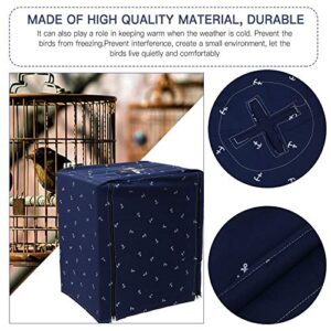 ULTECHNOVO Bird Cage Cover, Large Bird Cage Cover Thicken Parrot Cage Protector Night Bird Cage Cloth Cover Pet Outdoor Family