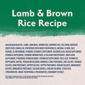 Natural Balance Limited Ingredient Lamb & Brown Rice Recipe | Adult Dry Dog Food | 24-lb. Bag