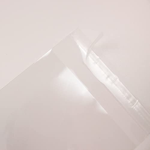 200ct - 6x9 Self Sealing OPP Cello Bags, 1.4 Mils Thick, Adhesive Strip, Safe For Baked Treats, Party Souvenirs, Documents & More