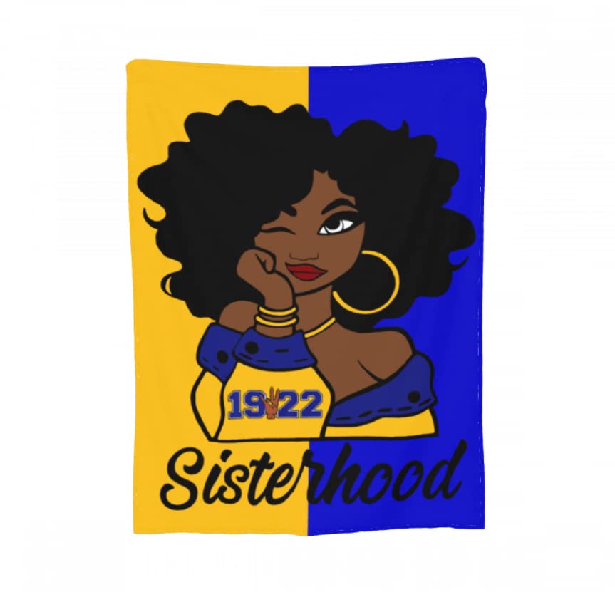 LMGSX Poodle Logo 1922 Sorority Throw Blanket Super Soft Velvet Blanket Men Women Kids Gifts,tparaphernalia,Gifts,sorority50 x40 50inchx40inch