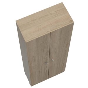 RST Brands Lindon Engineered Wood Modern Pantry Storage Cabinet - Oak