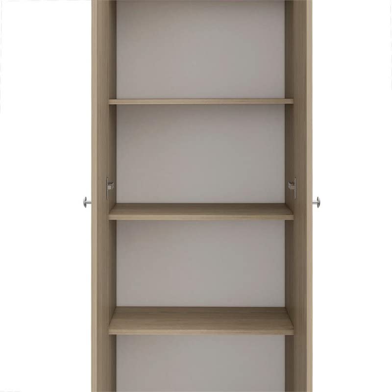 RST Brands Lindon Engineered Wood Modern Pantry Storage Cabinet - Oak