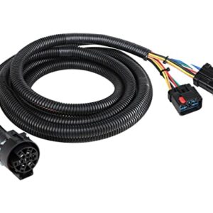 Oyviny 11-Foot 7 Way RV Trailer Wiring Extension Harness for 1995-2008 Dodge Ram 1500/1995-2009 Ram 2500,3500/1995-2010 Dodge Dakota, Adds 7-Way RV Blade to Pull 5th-Wheel or Gooseneck