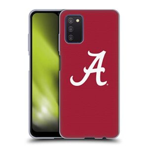 head case designs officially licensed university of alabama ua football jersey soft gel case compatible with samsung galaxy a03s (2021)