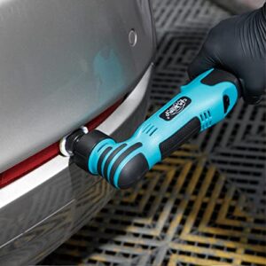 Cordless Car Buffer Polisher Kit 12V W/ 2 Batteries Fast Charger With Rotary,3mm and 12mm Random· 3 Functions Orbital Polisher Head Nano Mini Car Polisher