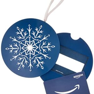 Amazon.com Gift Card for any amount in a Snowflake Ornament Tin