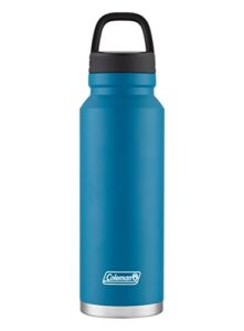 coleman connector™ 24 oz. stainless steel wide mouth water bottle, deep ocean