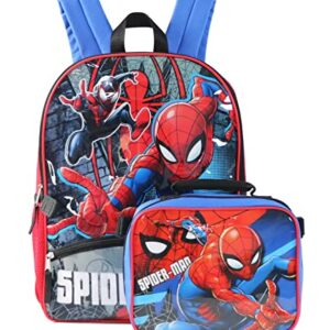 Marvel Spiderman Backpack with Lunch Bag One Size