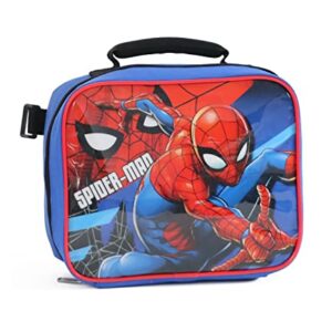 Marvel Spiderman Backpack with Lunch Bag One Size