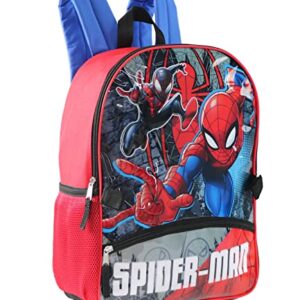 Marvel Spiderman Backpack with Lunch Bag One Size