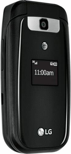 LG B470 - Black - (AT&T) Flip Phone GSM Unlocked T-Mobile Must Read