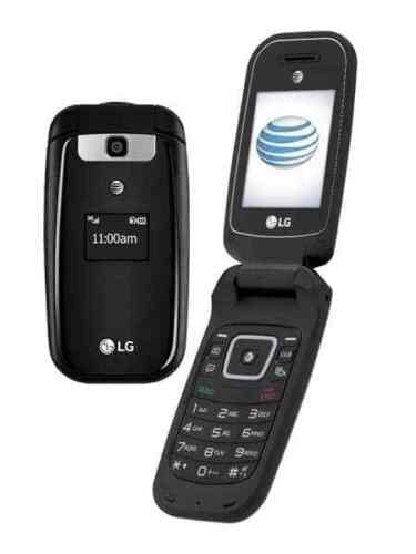 LG B470 - Black - (AT&T) Flip Phone GSM Unlocked T-Mobile Must Read