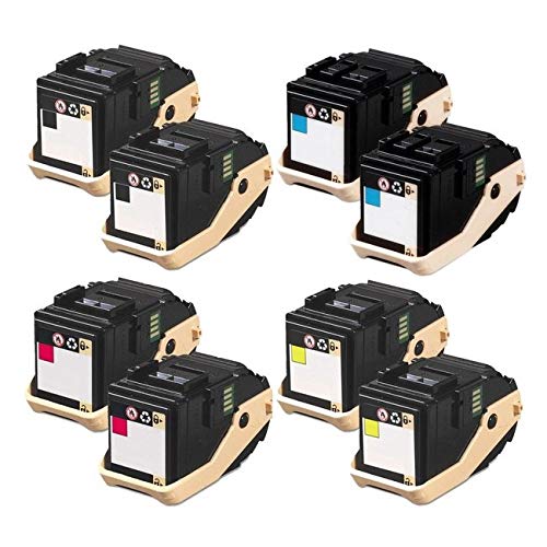 SuppliesMAX Remanufactured Replacement for Phaser 7100/7100DN/7100N Toner Cartridge Combo Pack (2/PK-BK/C/M/Y) (106R02602B2CMY)