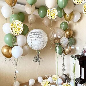 Balloon Arch Kit 139pcs Balloon Garland Kit Olive Green Latex balloons (Olive Green)