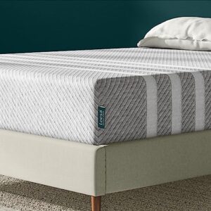 leesa original hybrid 11" mattress, king, premium cooling foam and pocket springs/certipur-us certified / 100-night trial ,grey