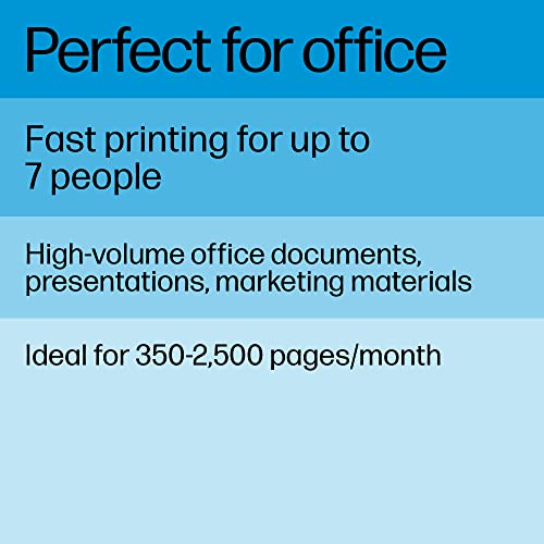 HP LaserJet Pro 3001dwe Wireless Black & White Monochrome Printer with HP+ Smart Office Features